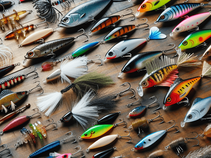 various types of fishing lures isca ideal para cada peixe: adaptando as iscas